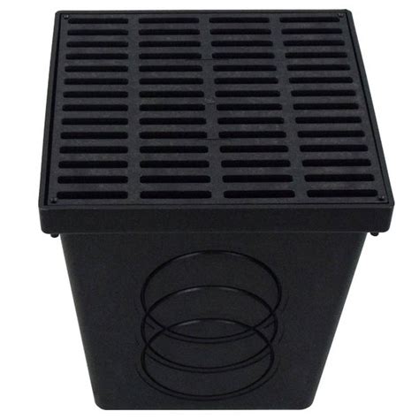 steel sump box drain|square sump pump basin.